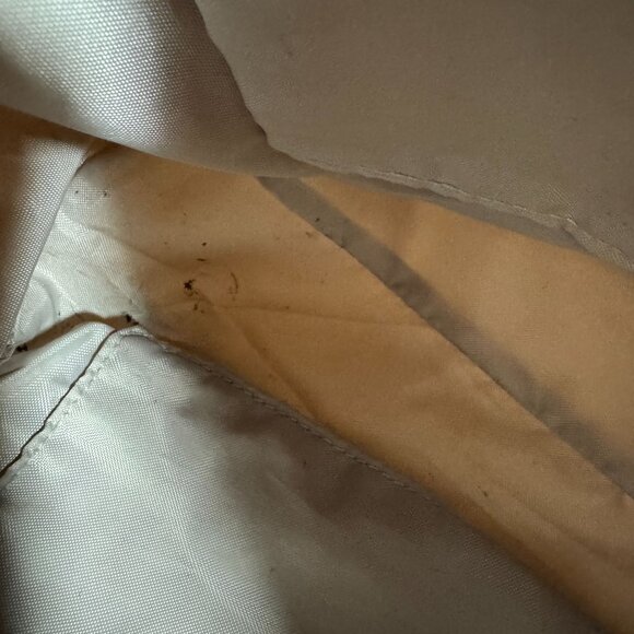 Kipling Metallic Mara Gold Nylon Crossbody/Shoulder Bag  Dual Front Pockets - Picture 7 of 9